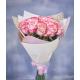 Букет шикарных розовых роз (15,25 или 51шт)